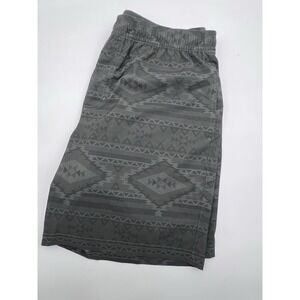 Chubbies The Quests Shorts Mens L 30x7 Grey Black Aztec Compression‎ Lined Adult